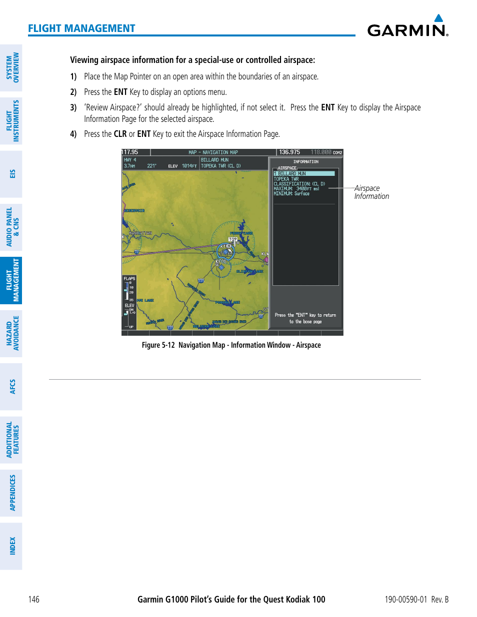 Flight management | Garmin G1000 Quest Kodiak User Manual | Page 158 / 476
