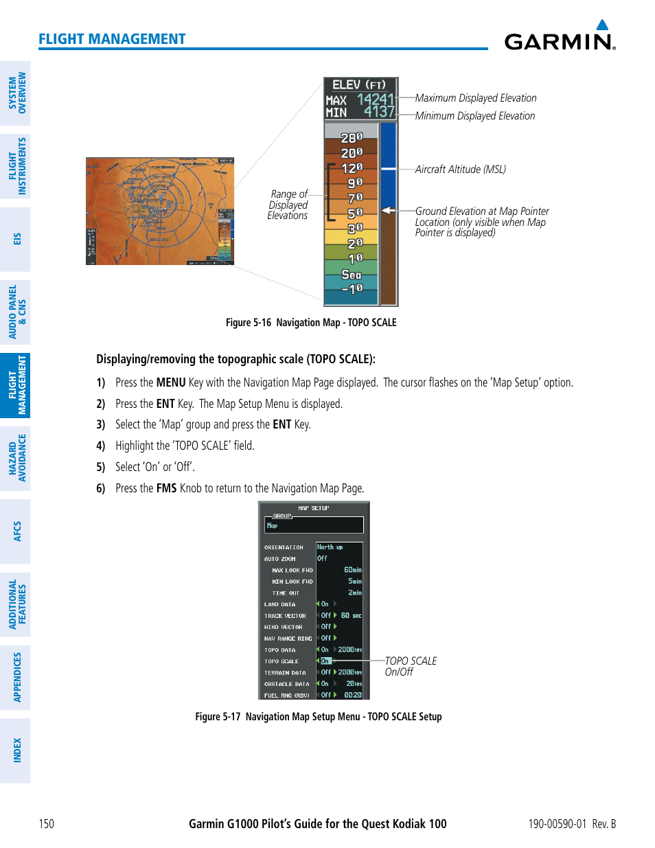 Flight management | Garmin G1000 Quest Kodiak User Manual | Page 162 / 476