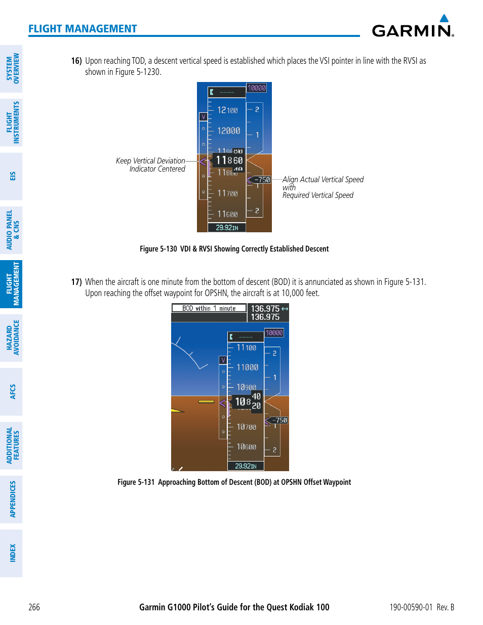 Flight management | Garmin G1000 Quest Kodiak User Manual | Page 278 / 476