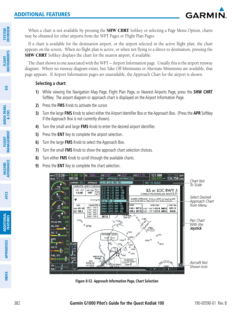 Additional features | Garmin G1000 Quest Kodiak User Manual | Page 394 / 476