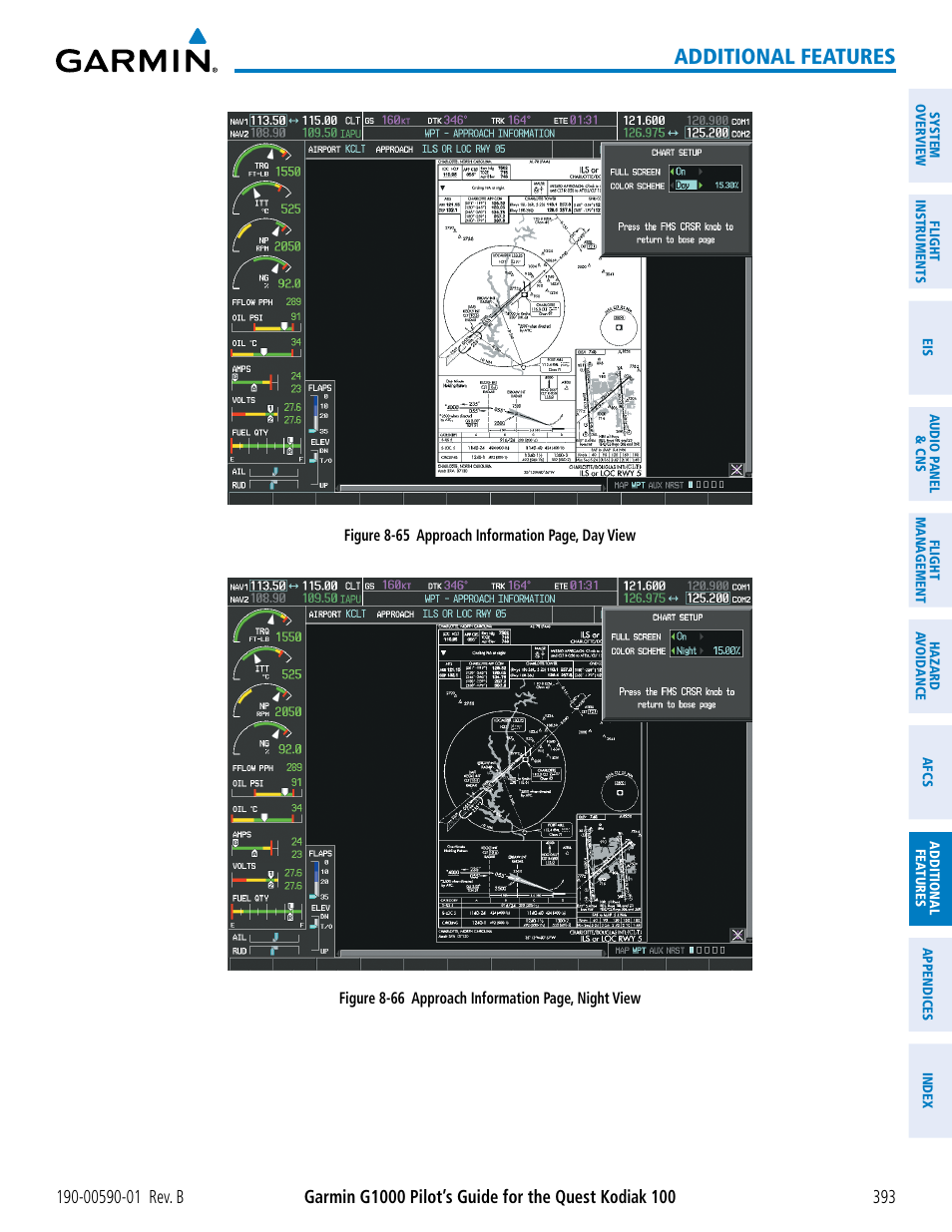 Additional features | Garmin G1000 Quest Kodiak User Manual | Page 405 / 476