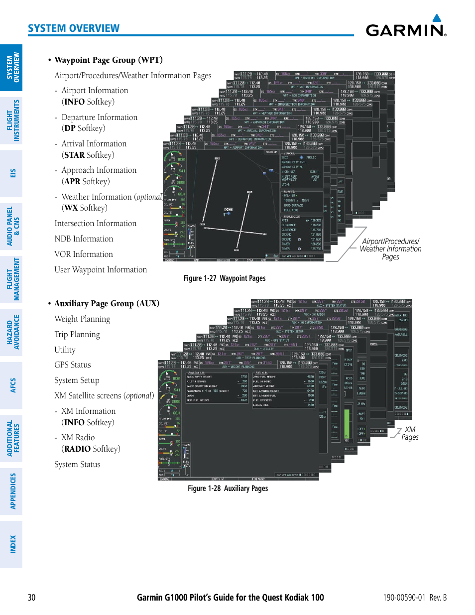 System overview | Garmin G1000 Quest Kodiak User Manual | Page 42 / 476