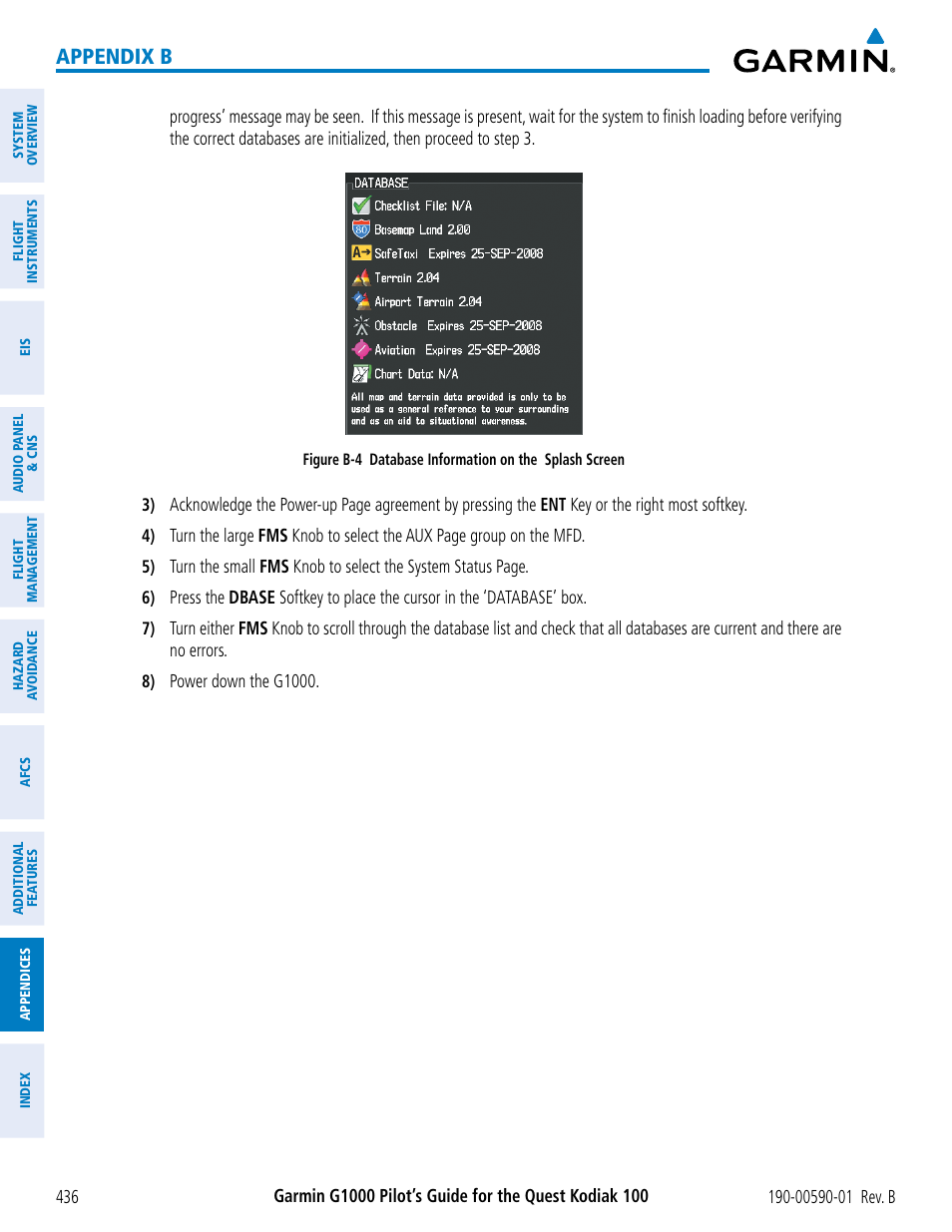 Appendix b | Garmin G1000 Quest Kodiak User Manual | Page 448 / 476