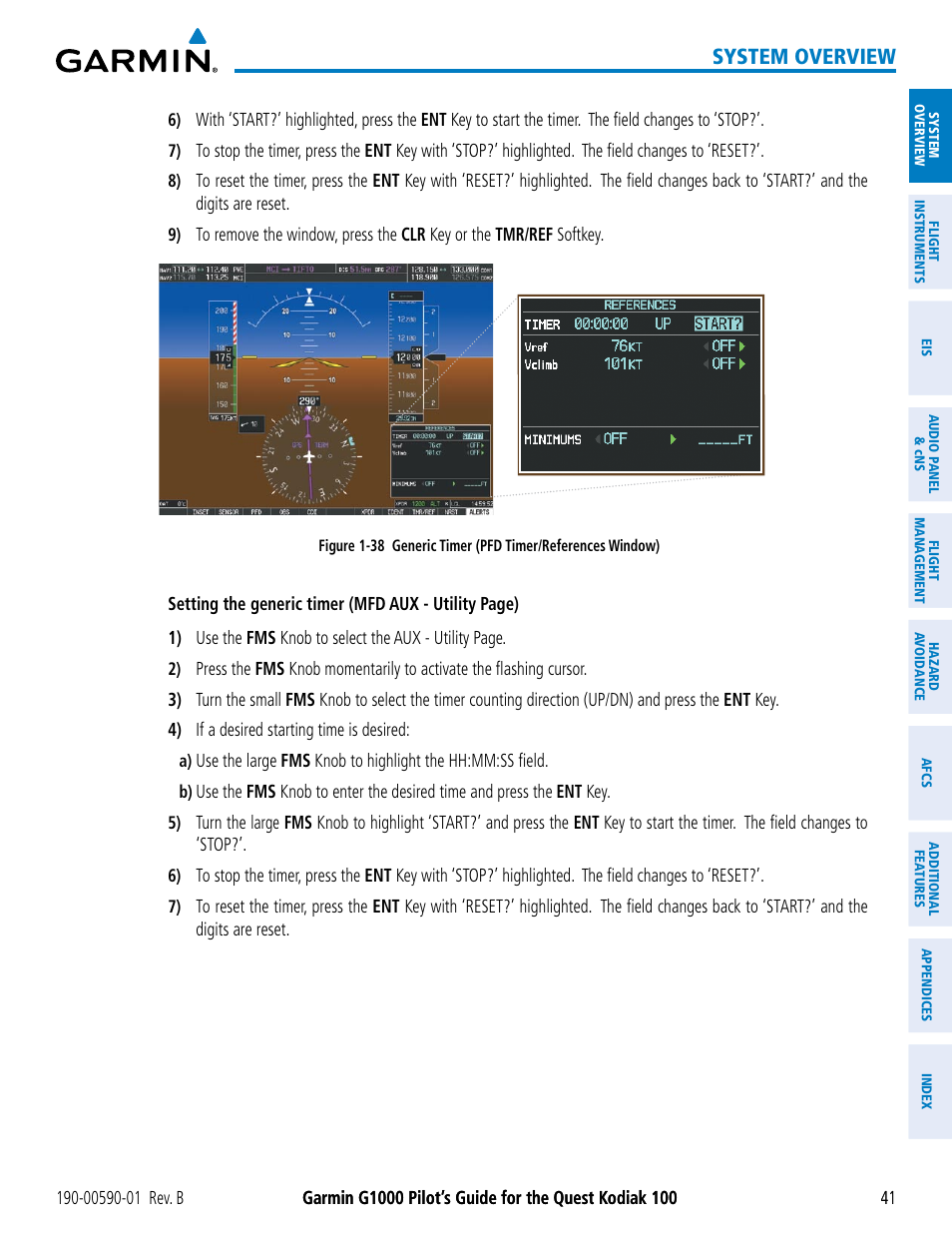 System overview | Garmin G1000 Quest Kodiak User Manual | Page 53 / 476