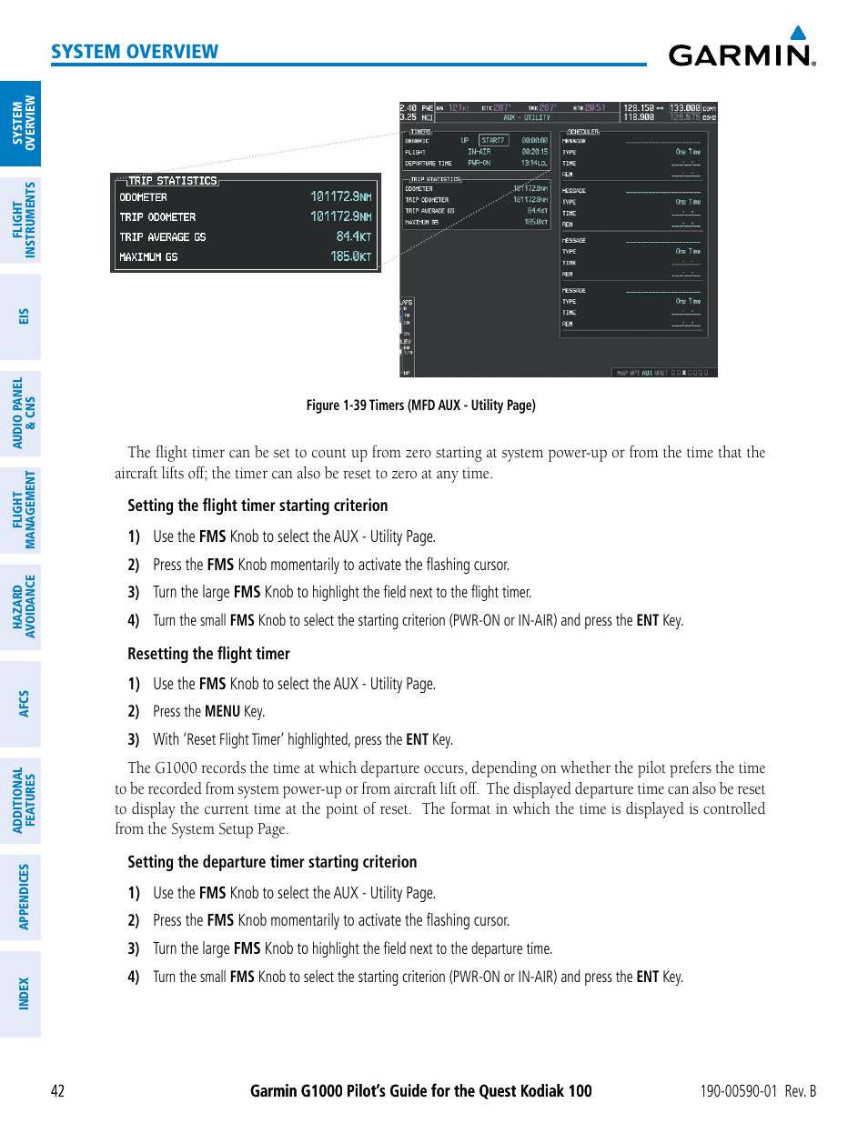 System overview | Garmin G1000 Quest Kodiak User Manual | Page 54 / 476