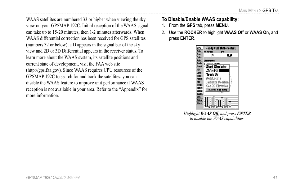 Garmin GPSMAP 192C User Manual | Page 47 / 124