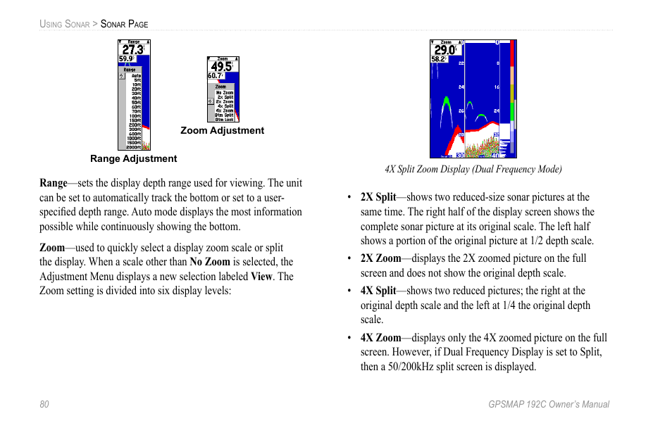 Garmin GPSMAP 192C User Manual | Page 86 / 124