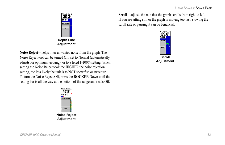 Garmin GPSMAP 192C User Manual | Page 89 / 124