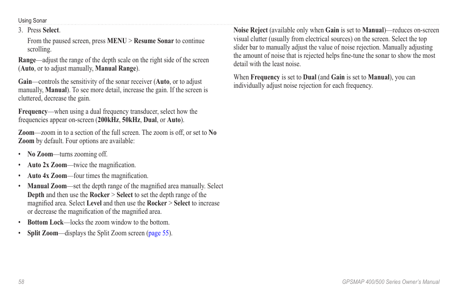Garmin GPSMAP 546s User Manual | Page 64 / 78