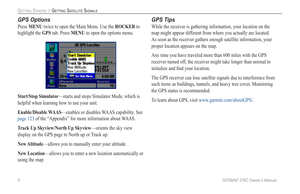 Garmin GPSMAP 376C User Manual | Page 14 / 152