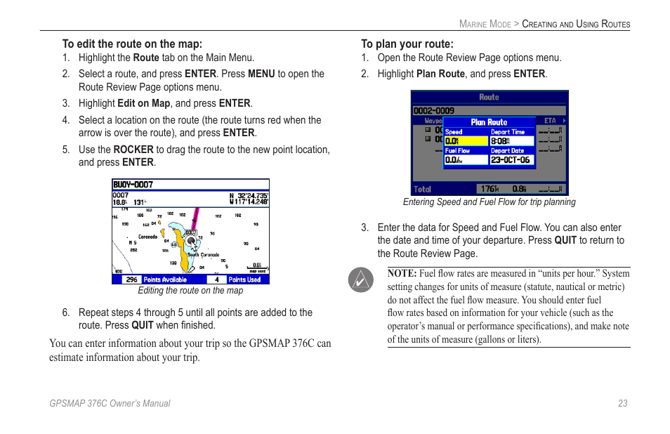Garmin GPSMAP 376C User Manual | Page 31 / 152