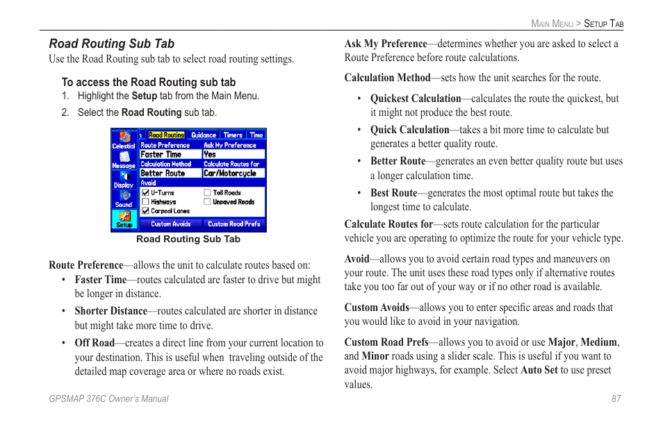 Garmin GPSMAP 376C User Manual | Page 95 / 152