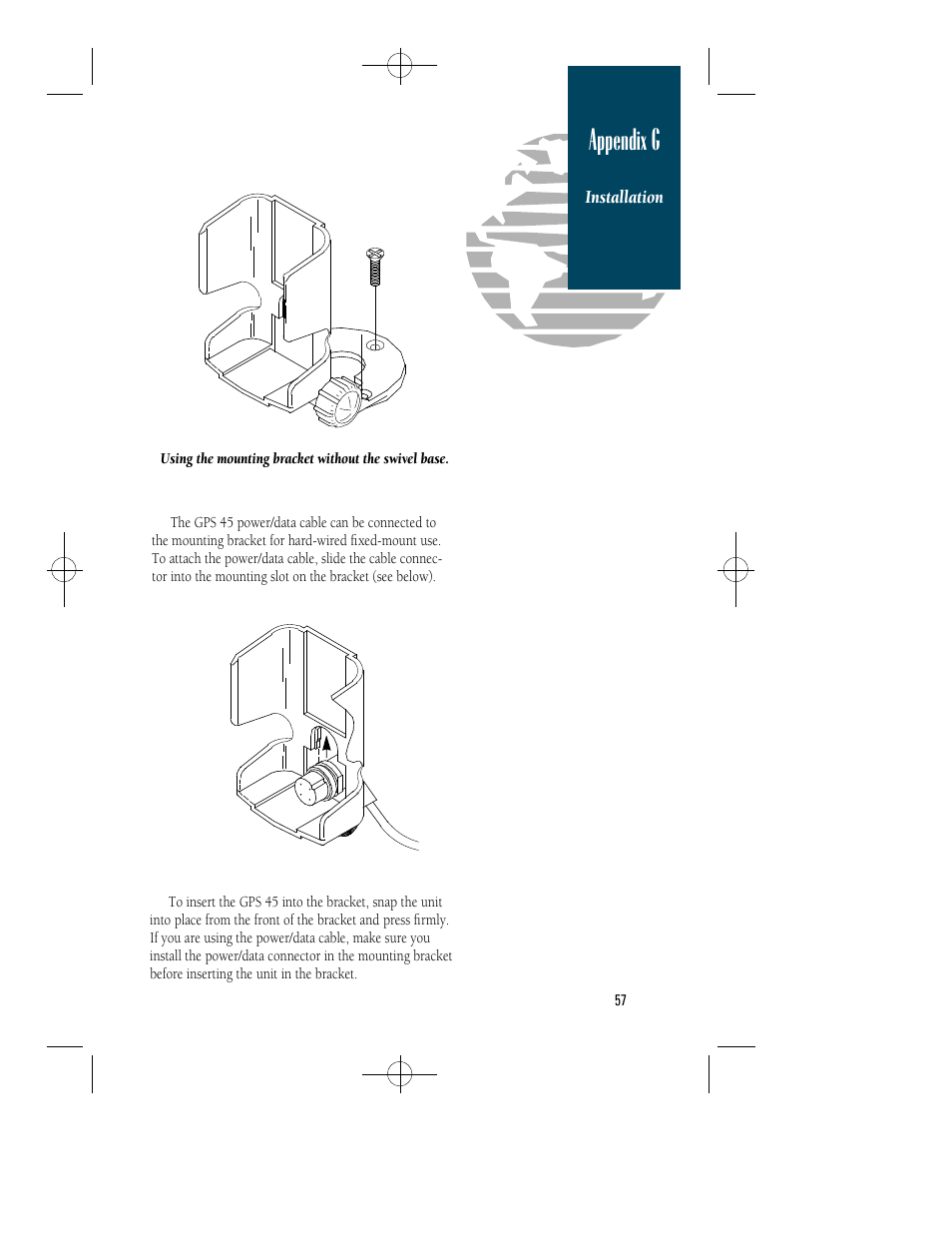 Appendix g | Garmin GPS 45 User Manual | Page 65 / 70