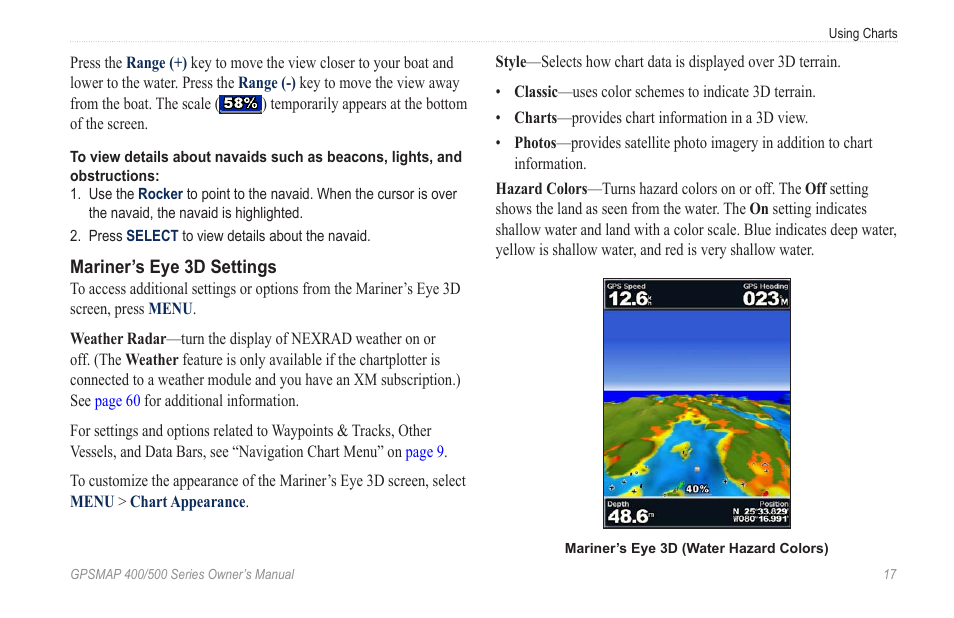 Garmin GPSMAP 545s User Manual | Page 23 / 88