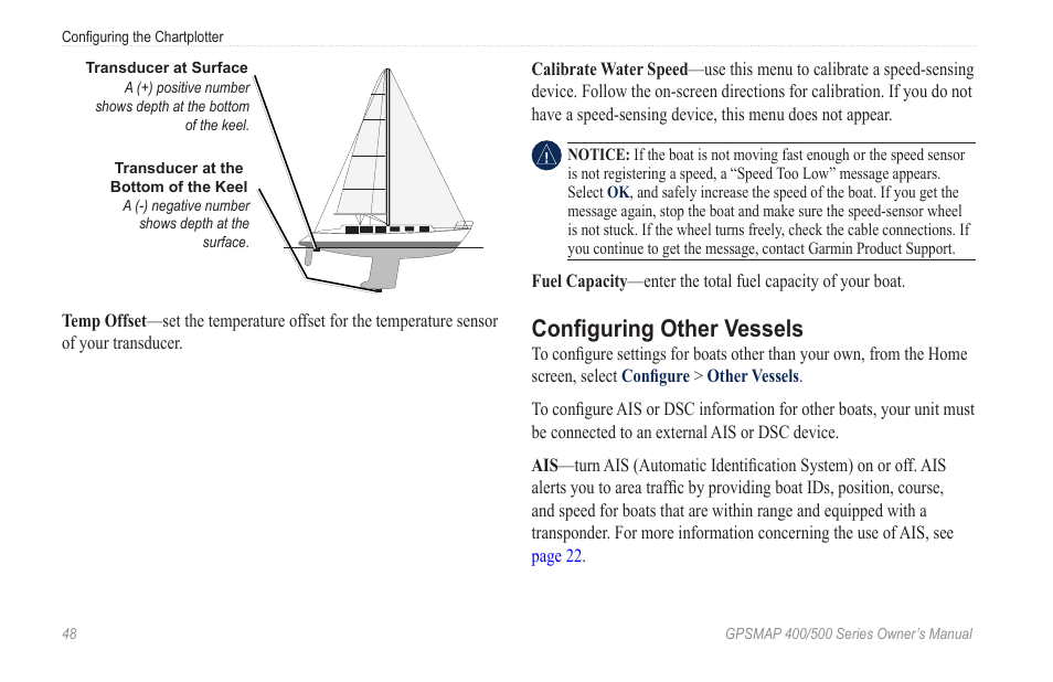 Configuring other vessels | Garmin GPSMAP 545s User Manual | Page 54 / 88