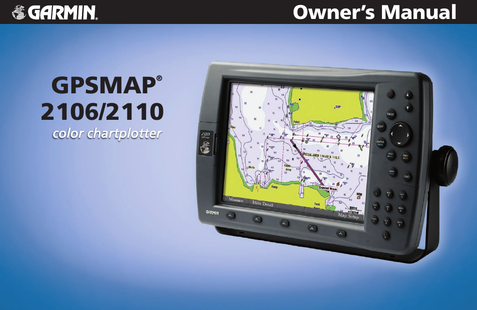 Garmin GPSMAP 2110 User Manual | 106 pages