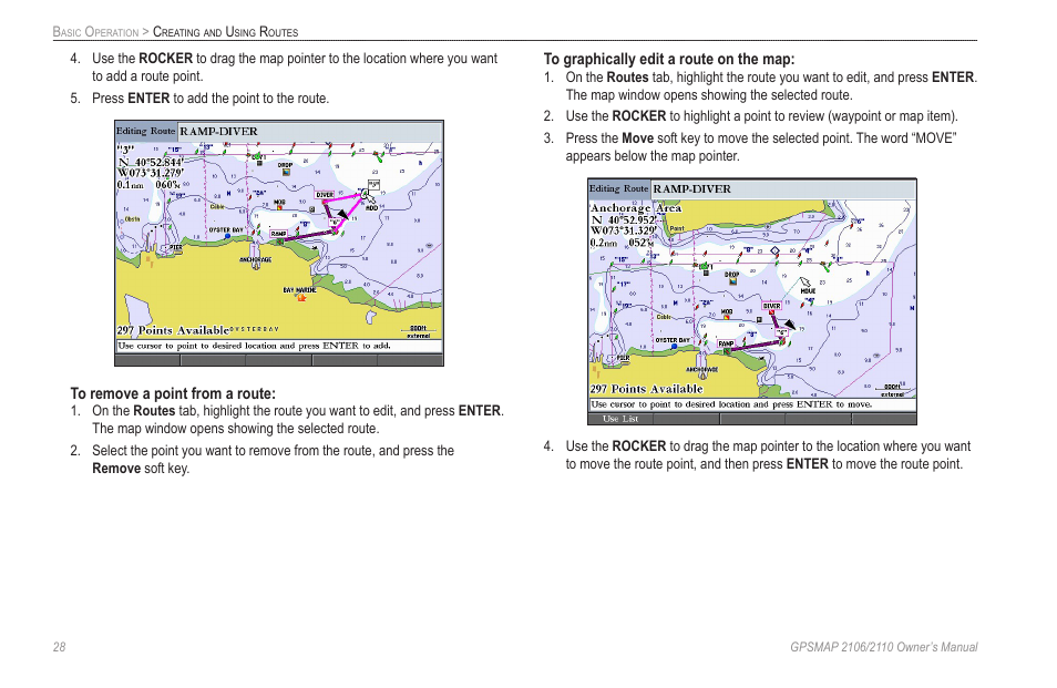 Garmin GPSMAP 2110 User Manual | Page 36 / 106