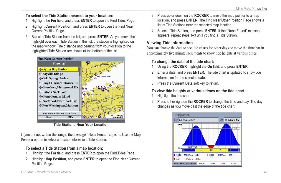 Garmin GPSMAP 2110 User Manual | Page 53 / 106