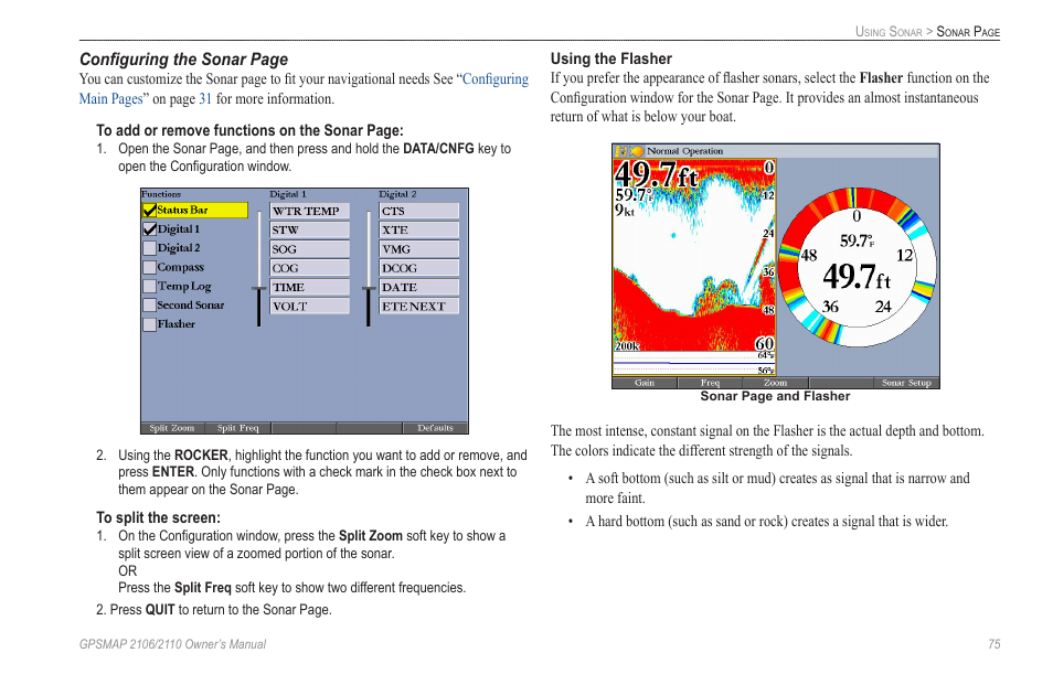 Garmin GPSMAP 2110 User Manual | Page 83 / 106