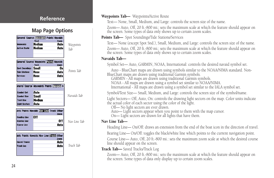 Garmin GPSMAP 172C User Manual | Page 34 / 110