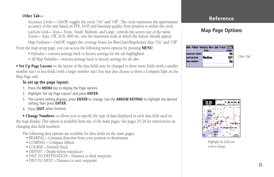 Garmin GPSMAP 172C User Manual | Page 35 / 110