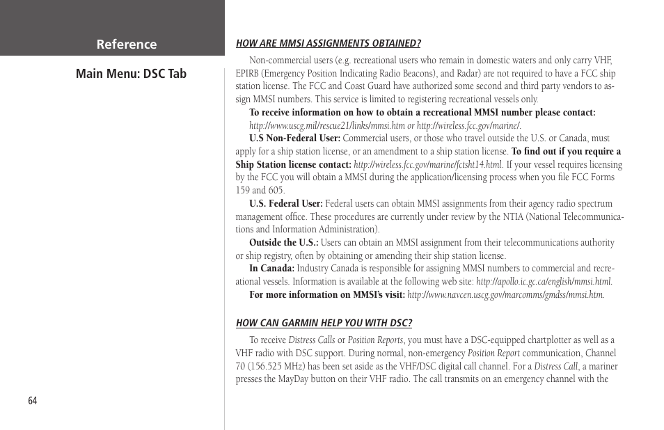 Garmin GPSMAP 172C User Manual | Page 74 / 110