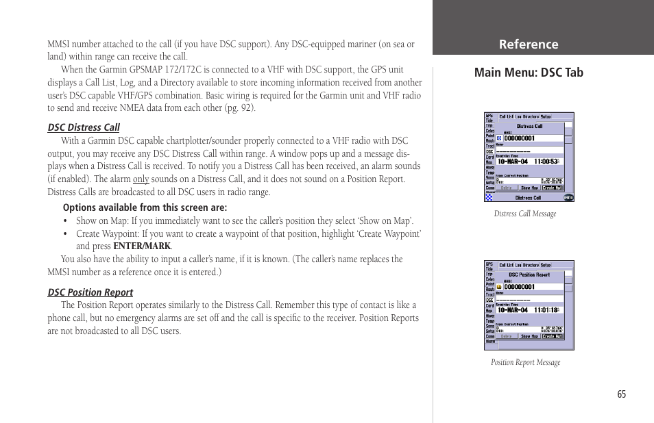 Garmin GPSMAP 172C User Manual | Page 75 / 110