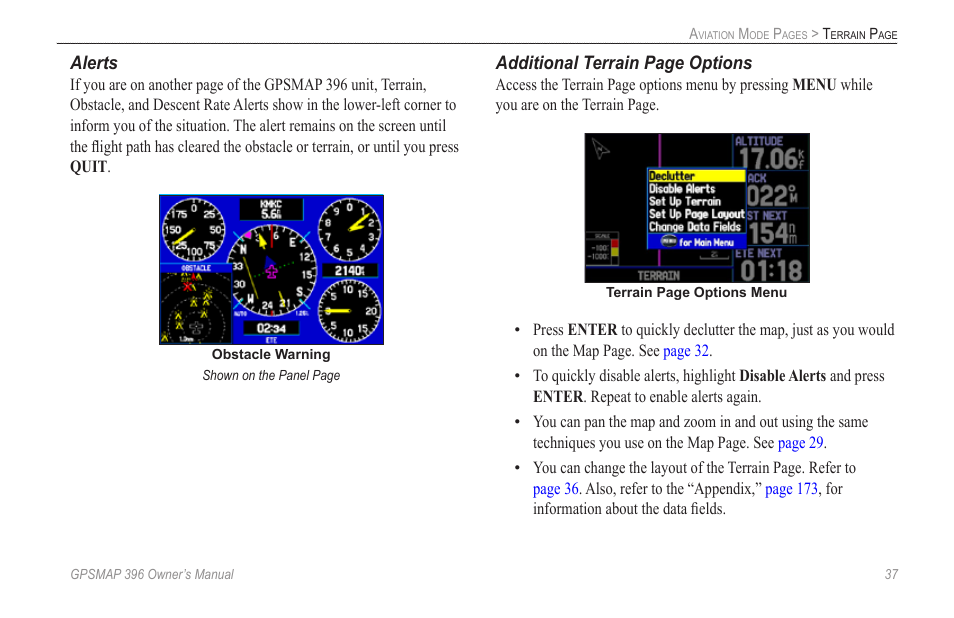 Garmin GPSMAP 396 User Manual | Page 45 / 192