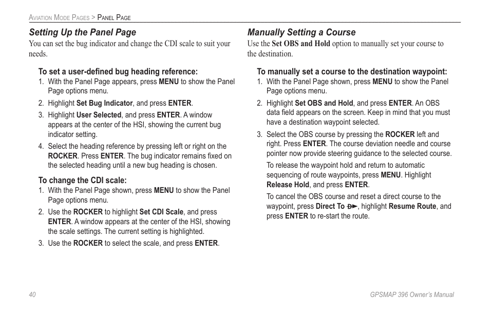 Garmin GPSMAP 396 User Manual | Page 48 / 192