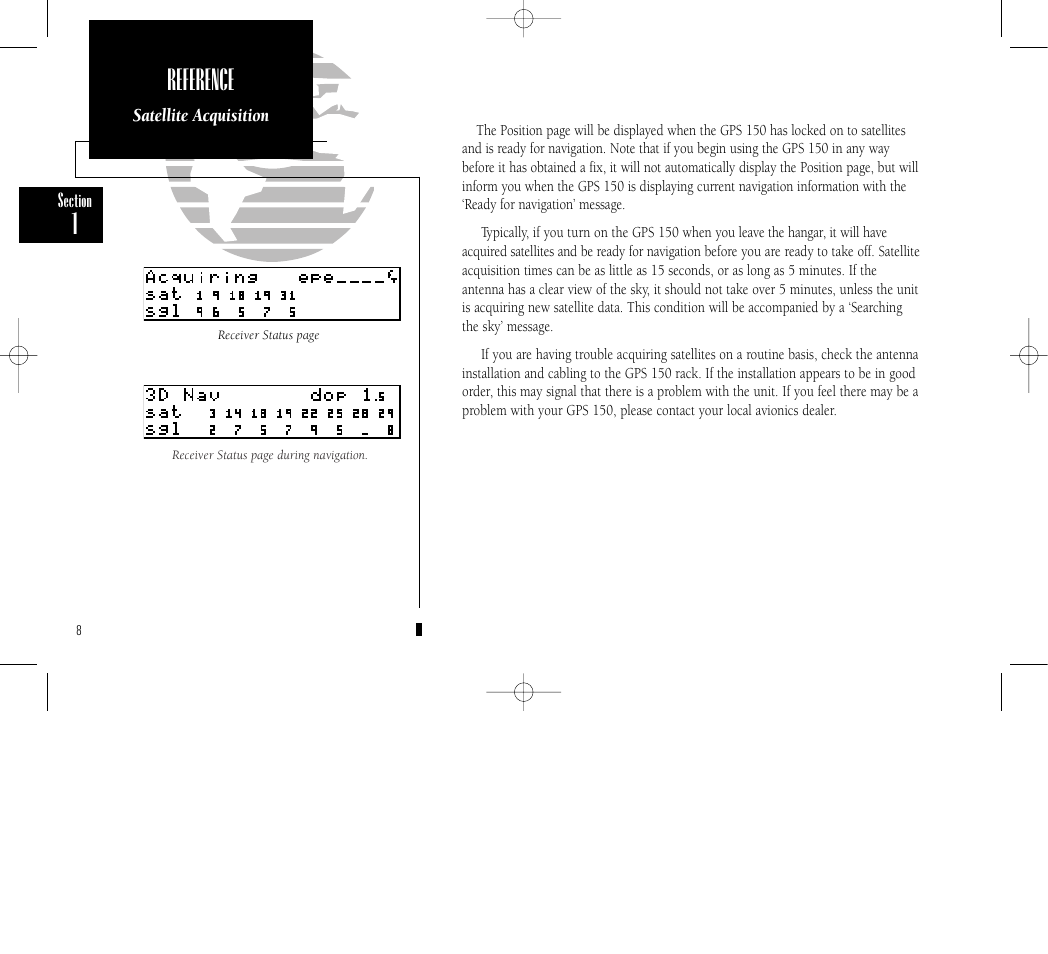 Reference | Garmin GPS 150 User Manual | Page 18 / 98