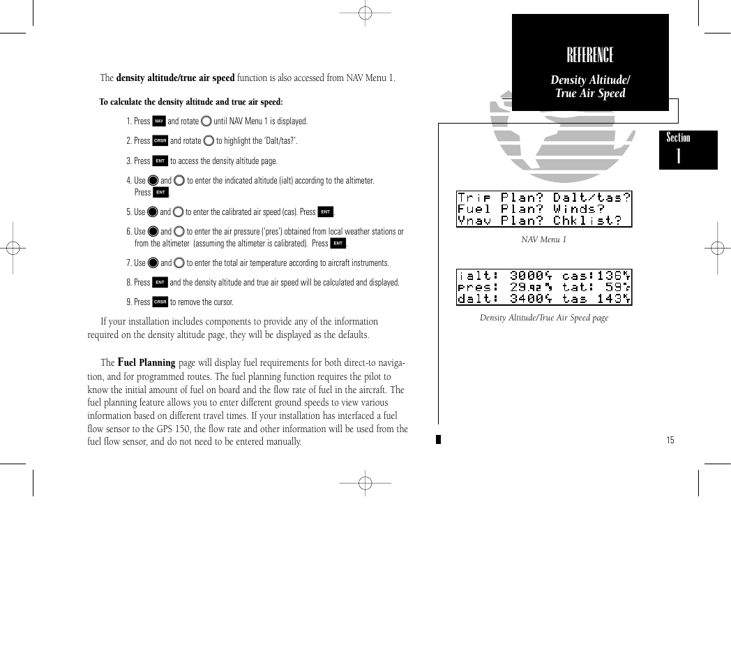 Reference | Garmin GPS 150 User Manual | Page 25 / 98