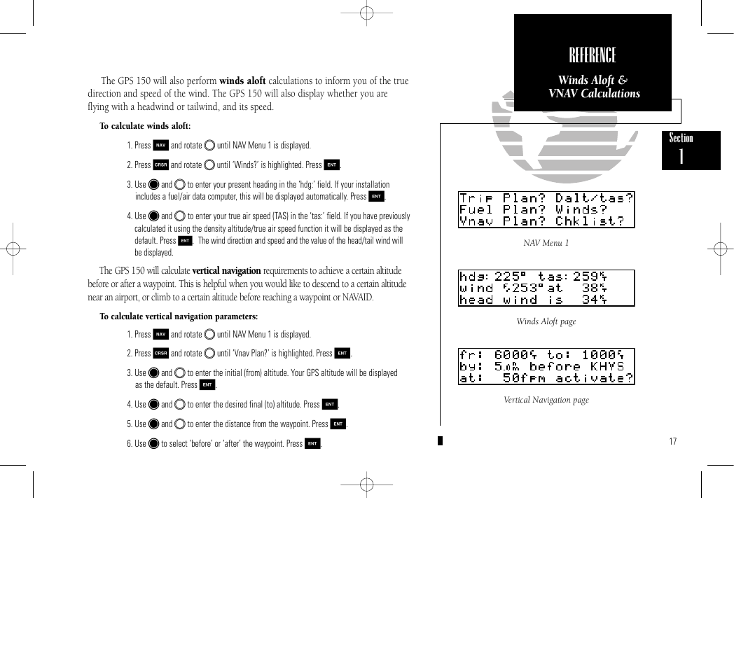 Reference | Garmin GPS 150 User Manual | Page 27 / 98