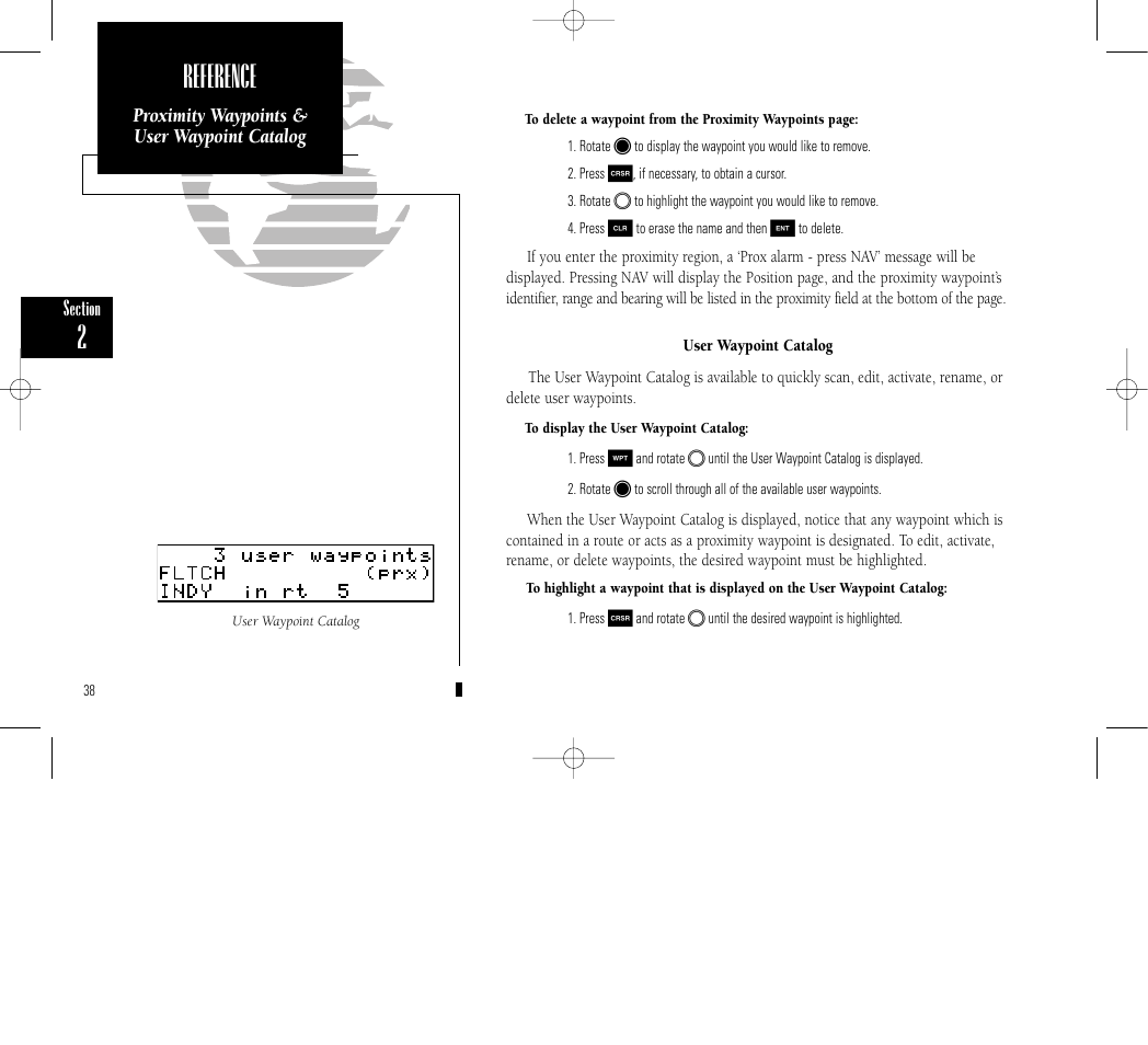 Reference | Garmin GPS 150 User Manual | Page 48 / 98