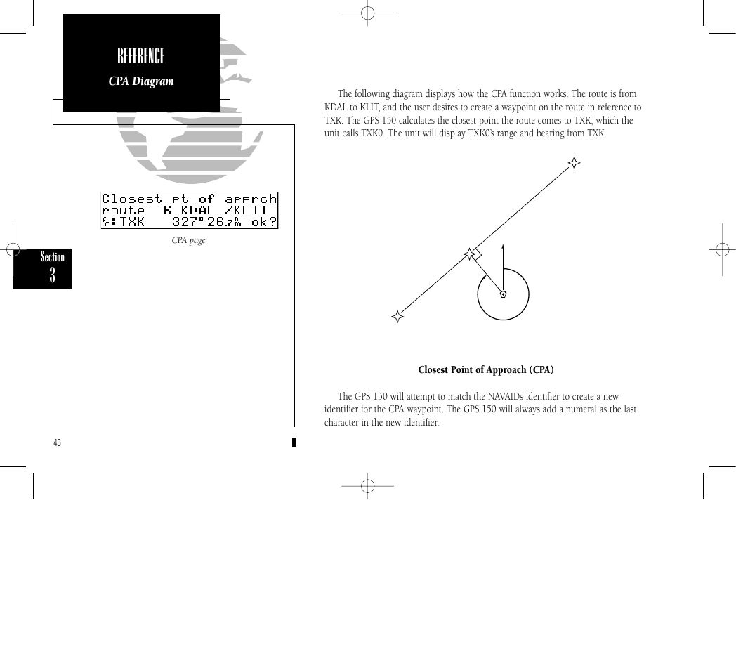 Reference | Garmin GPS 150 User Manual | Page 56 / 98