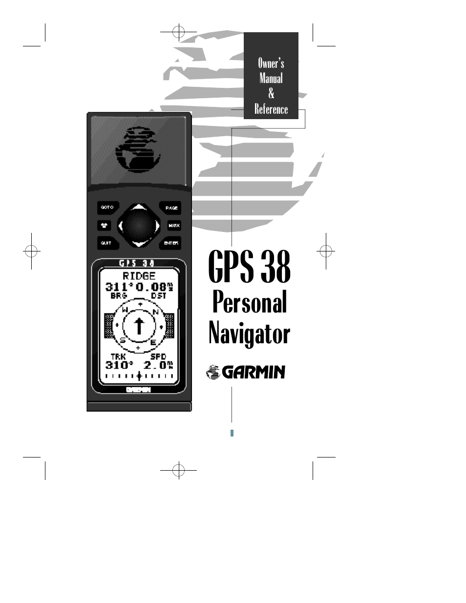 Garmin GPS 38 User Manual | 68 pages