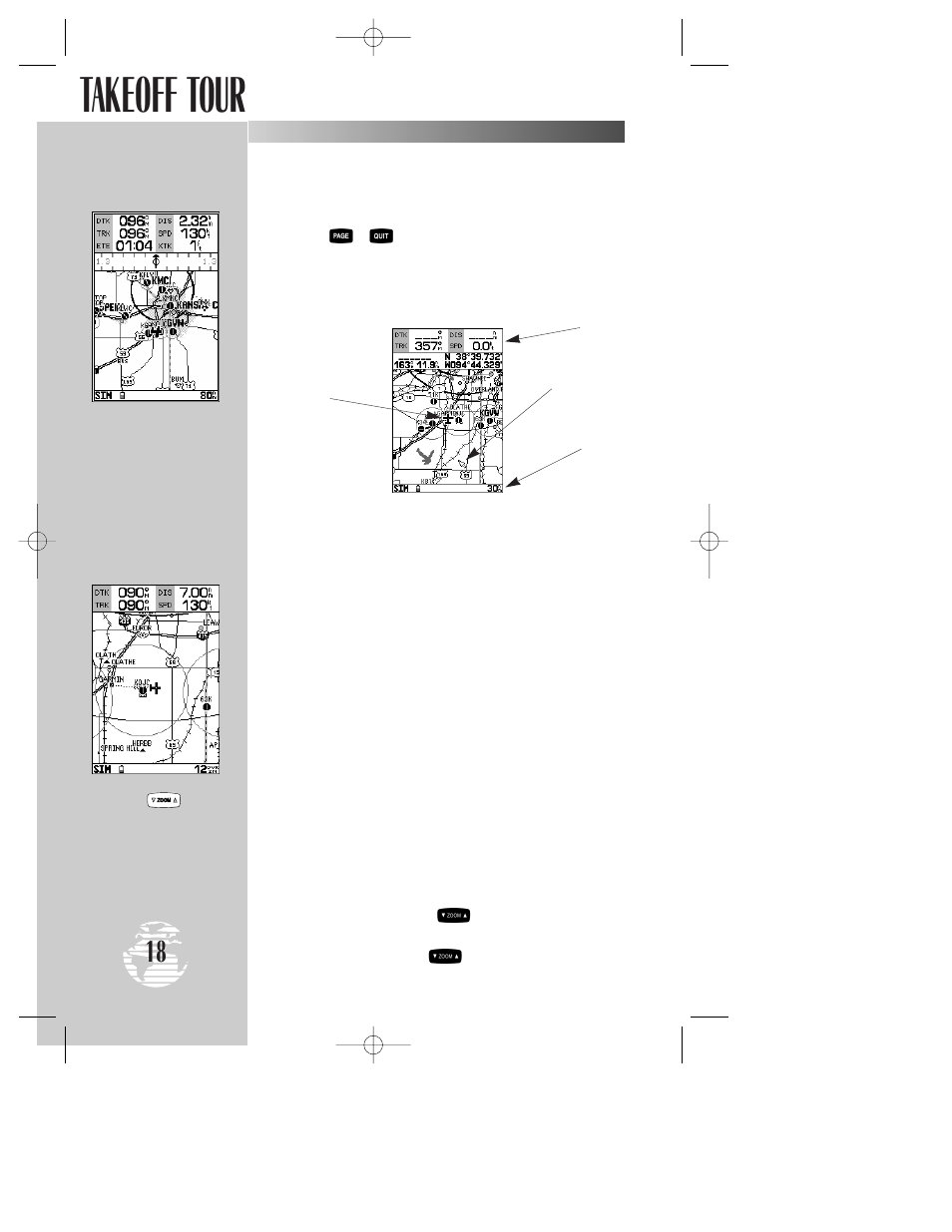 Takeoff tour | Garmin GPSMAP 195 User Manual | Page 20 / 114