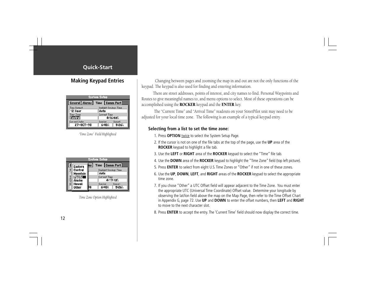 Garmin StreetPilot ColorMap User Manual | Page 22 / 88