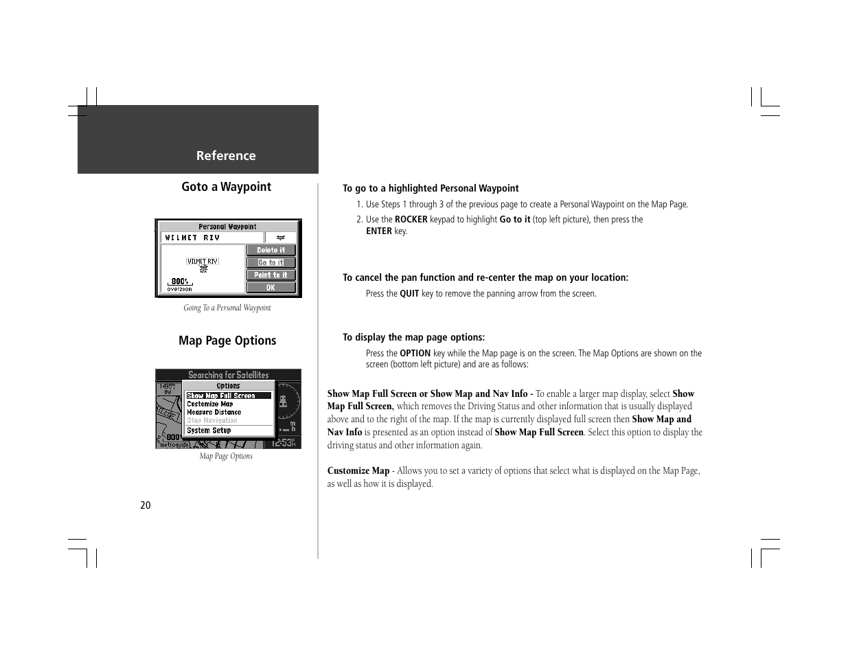 Garmin StreetPilot ColorMap User Manual | Page 30 / 88