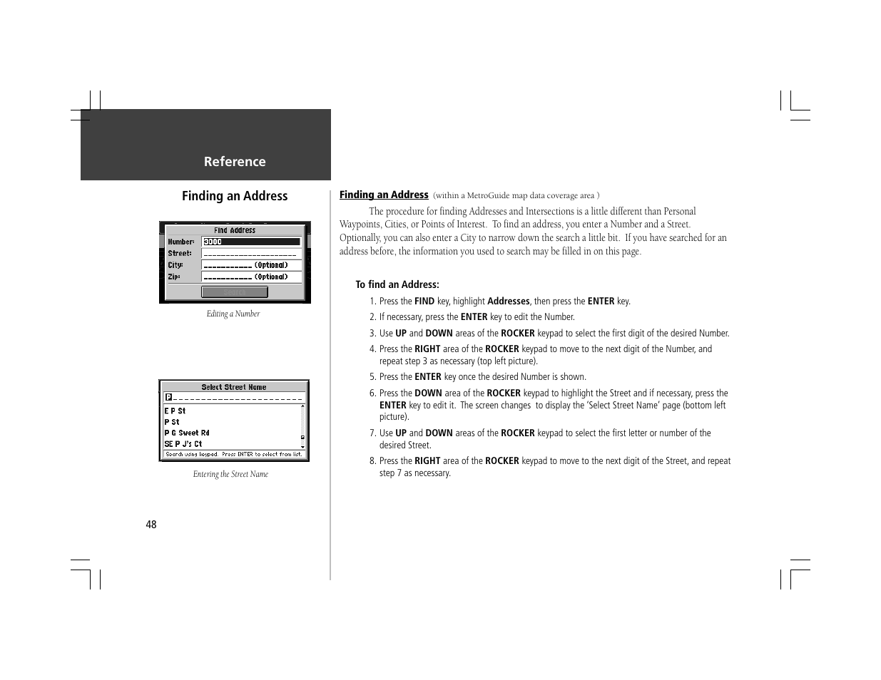 Garmin StreetPilot ColorMap User Manual | Page 58 / 88