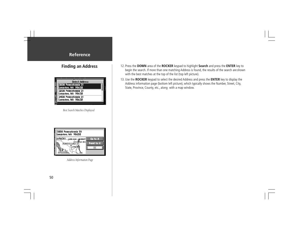 Garmin StreetPilot ColorMap User Manual | Page 60 / 88