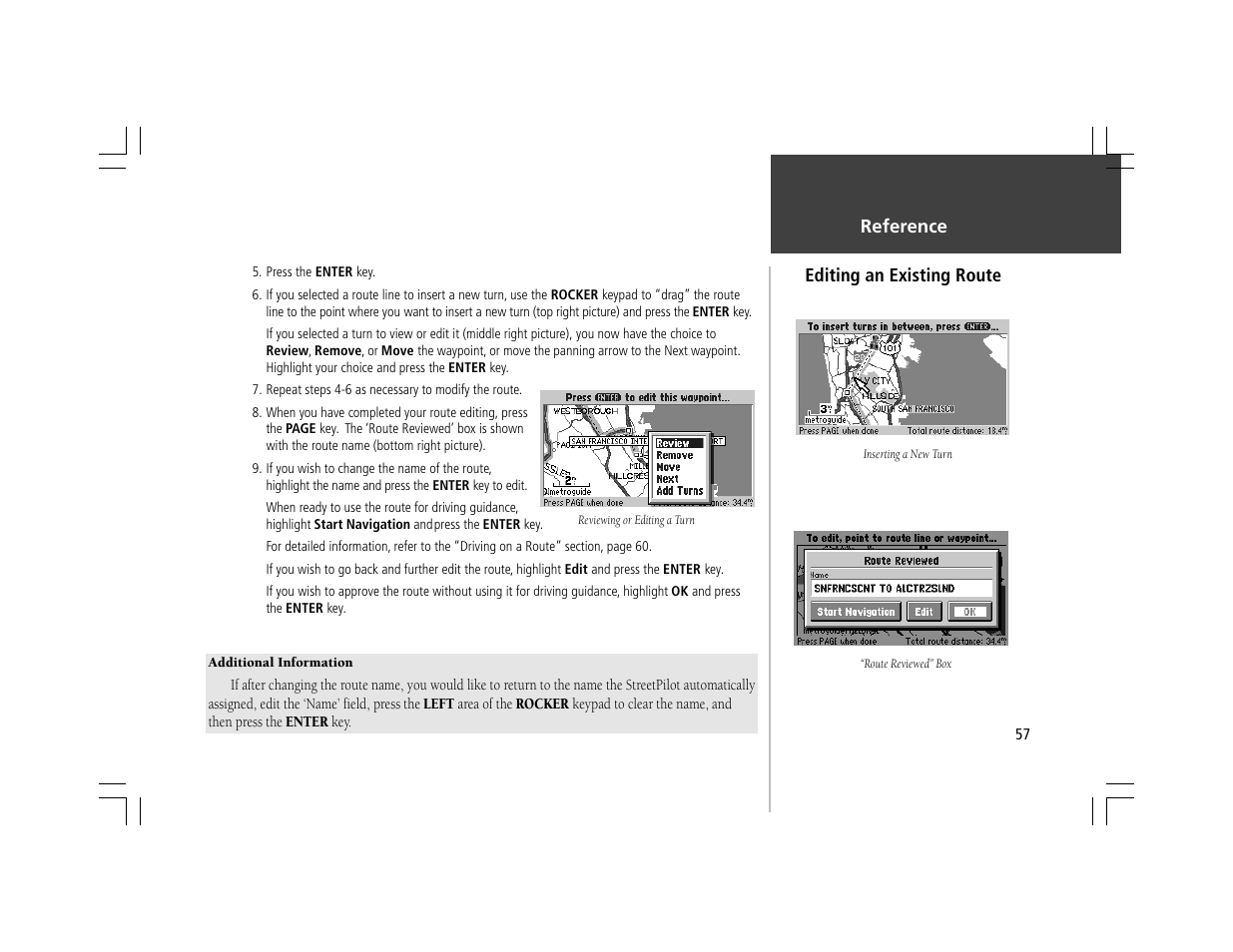 Garmin StreetPilot ColorMap User Manual | Page 67 / 88