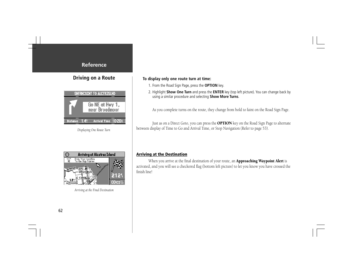 Garmin StreetPilot ColorMap User Manual | Page 72 / 88