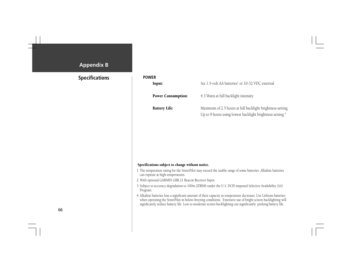 Garmin StreetPilot ColorMap User Manual | Page 76 / 88