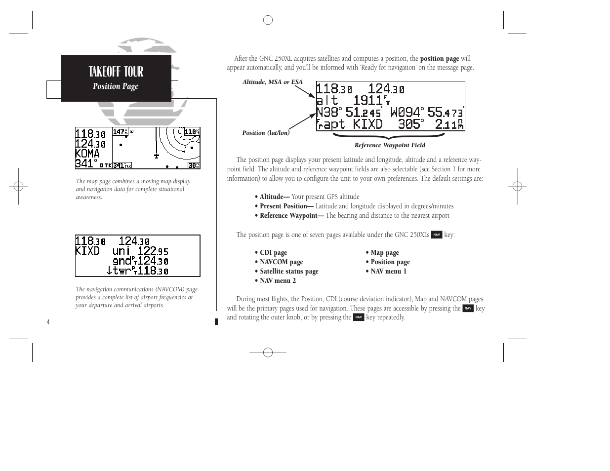 Garmin GNC 250XL User Manual | Page 14 / 118