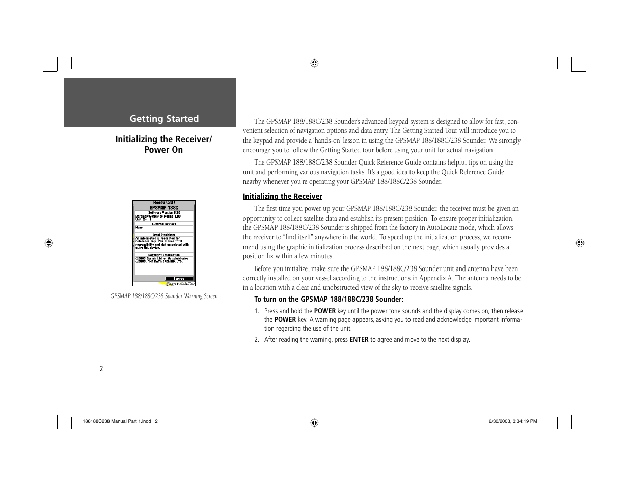 Garmin GPSMAP 238 Sounder User Manual | Page 12 / 134