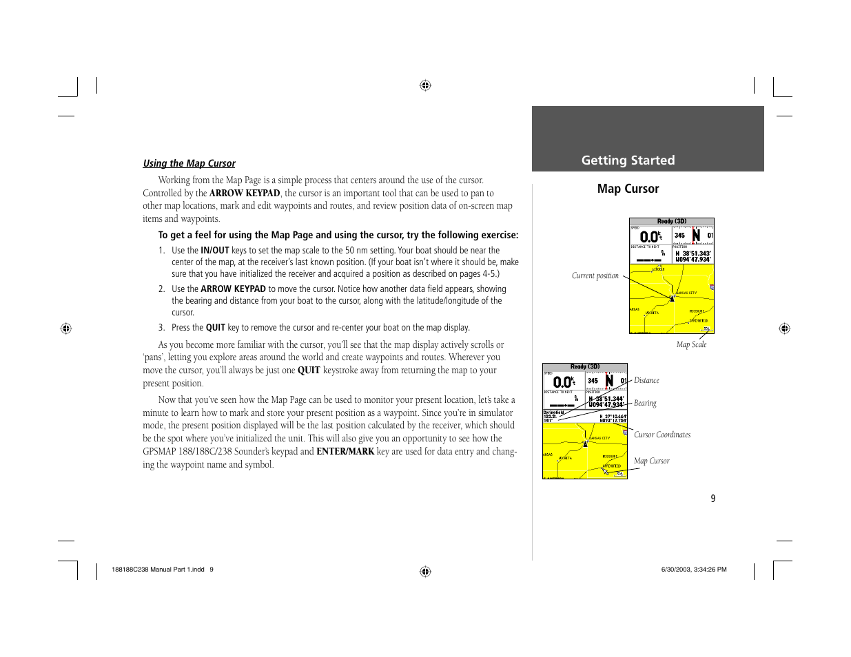 Garmin GPSMAP 238 Sounder User Manual | Page 19 / 134