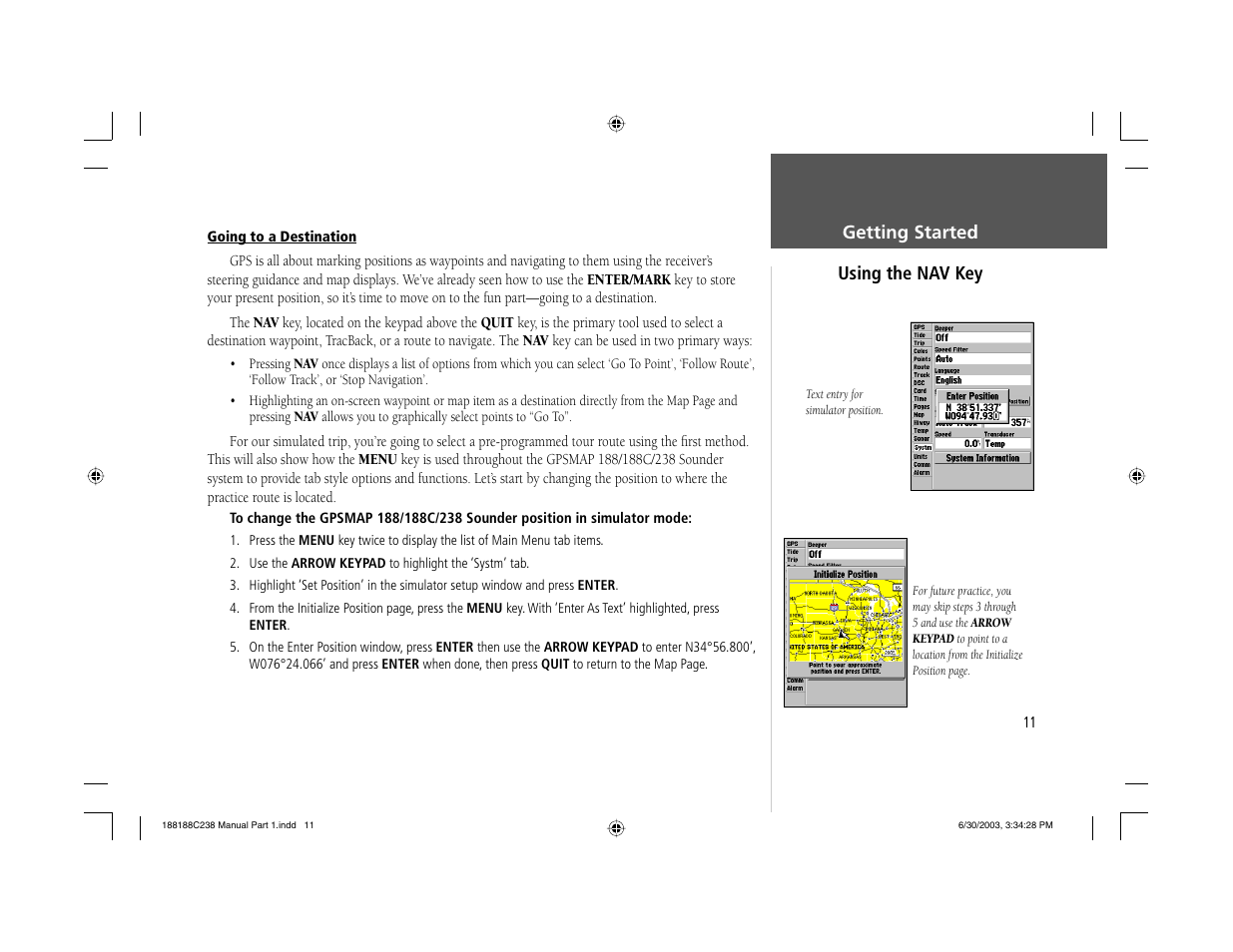 Garmin GPSMAP 238 Sounder User Manual | Page 21 / 134