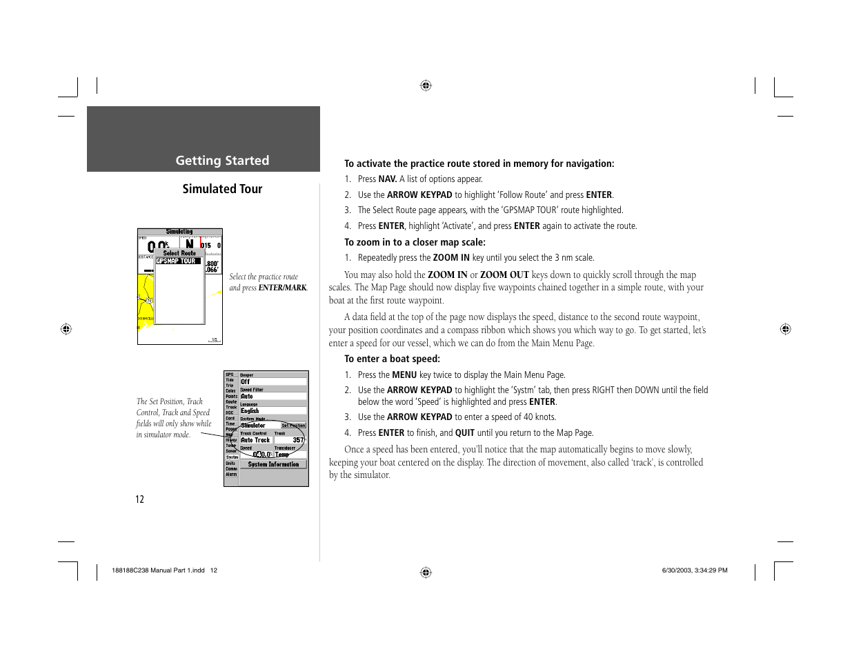 Garmin GPSMAP 238 Sounder User Manual | Page 22 / 134