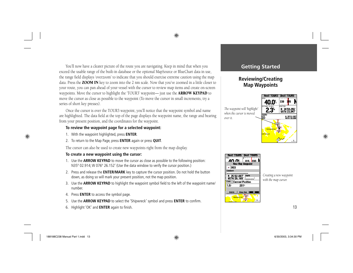 Garmin GPSMAP 238 Sounder User Manual | Page 23 / 134