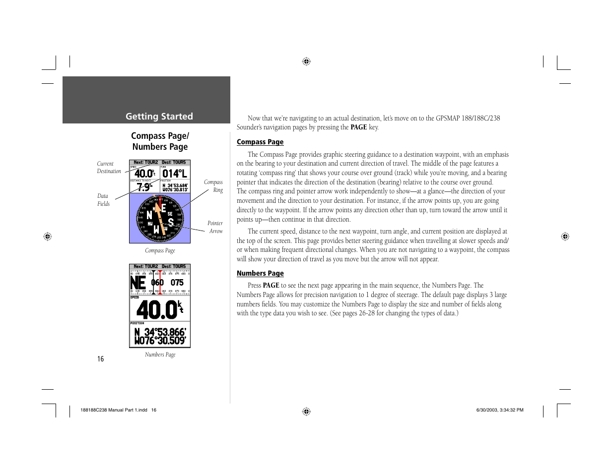 Garmin GPSMAP 238 Sounder User Manual | Page 26 / 134